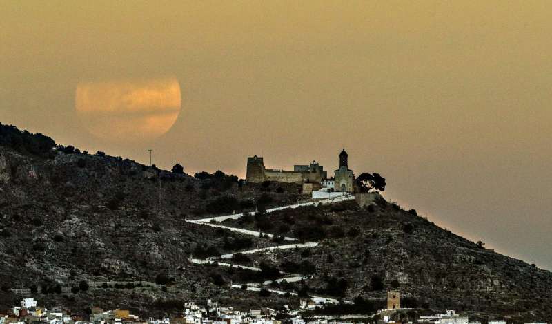 El castillo de la localidad valenciana de Cullera. EFEManuel BruqueArchivo