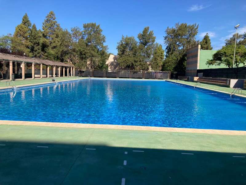La piscina municipal de Massamagrell. EPDA