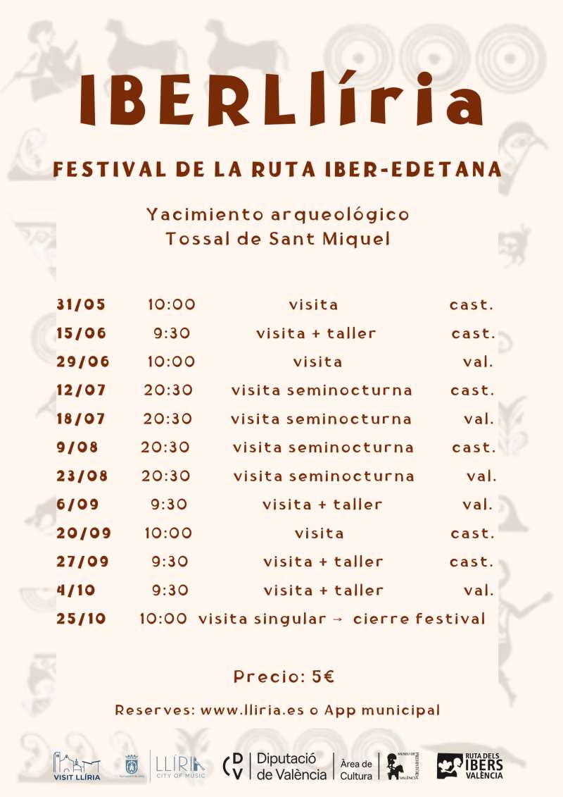 Programa del Festival IberLlria. EPDA