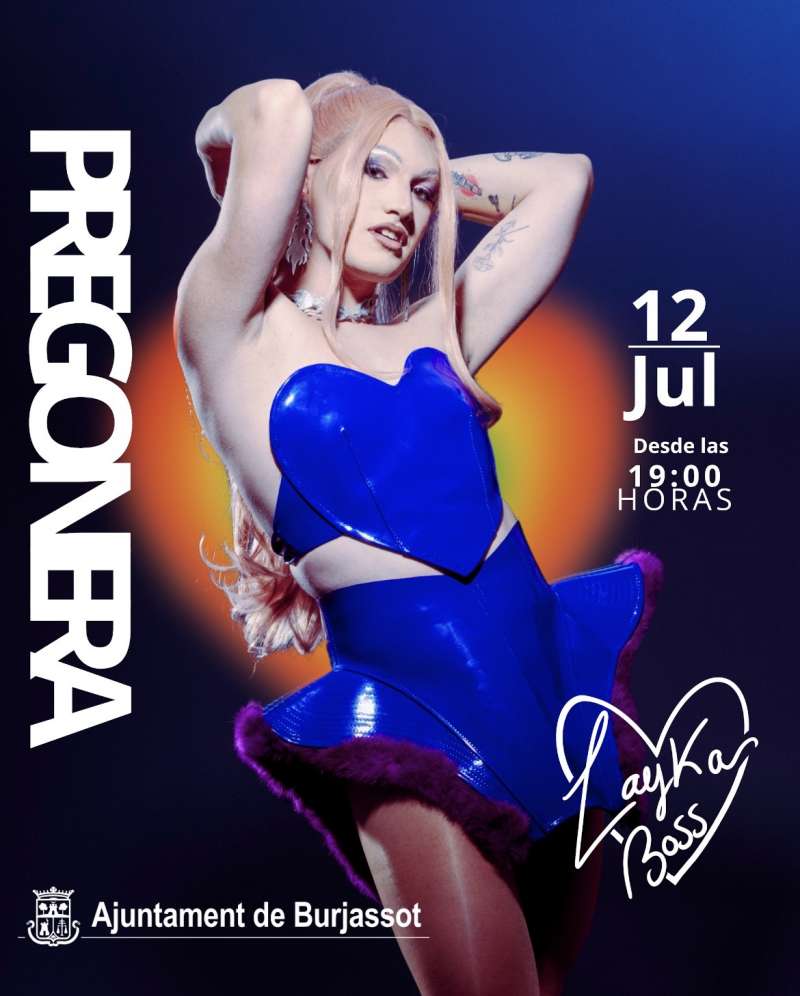 La pregonera de la fiesta del Orgullo, Layka Boss. EPDA