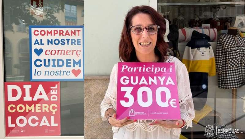 Campaña comercial para incentivar las compras en Benaguasil / EPDA
