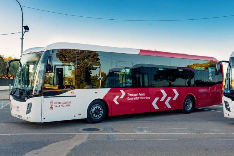 Servicios pblicos de transporte Alto Palancia-Sagunto-Valncia.EPDA