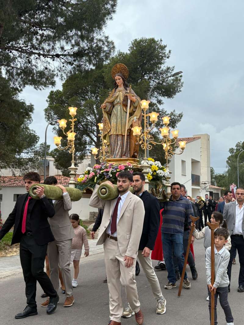 Celebraci�n de la Sant�sima Cruz. EPDA
