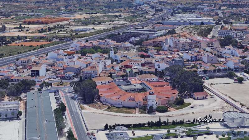Imatge darxiu de San Antonio de Benagber.EPDA