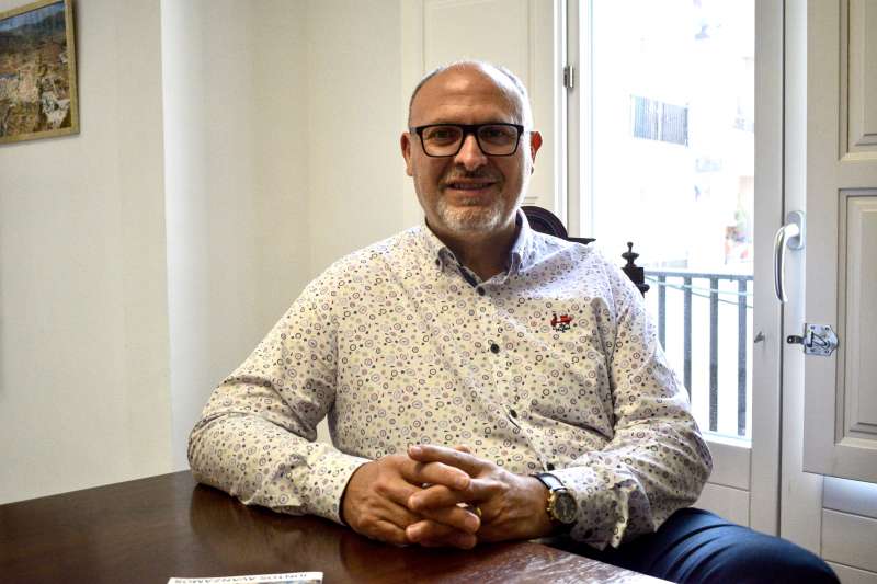 Melanio Esteban, coordinador del PP en La Serranía y alcalde de Higueruelas. /JUDITH CELMA