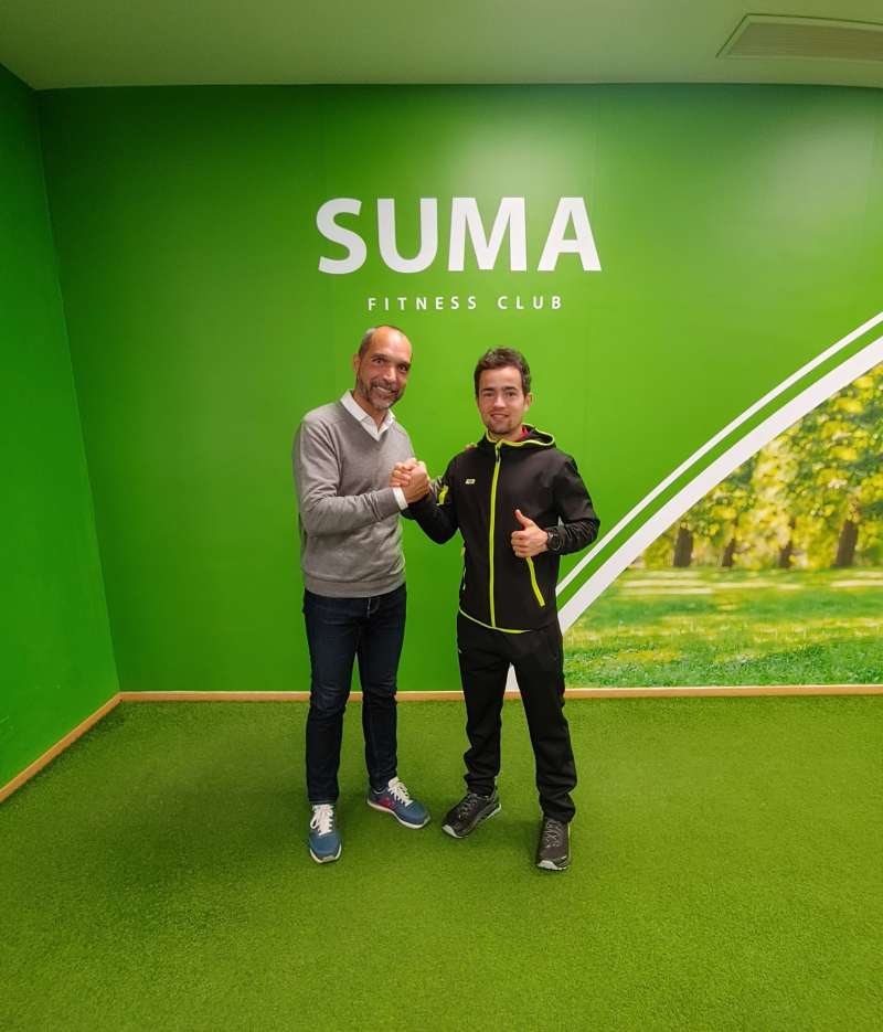 Iván Penalba en SUMA Fitness Club./EPDA