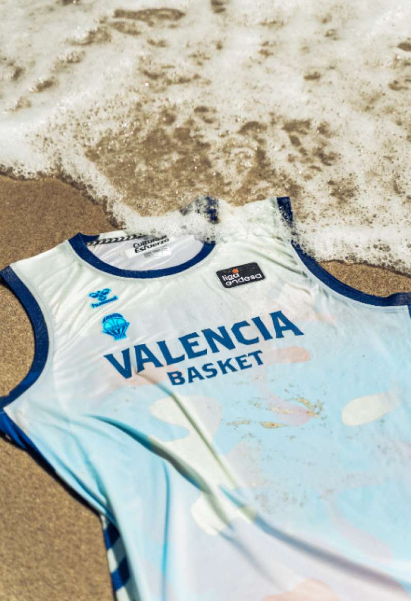 El mar Mediterrneo, un elemento clave en el nuevo diseo de la camiseta | Valencia Basket