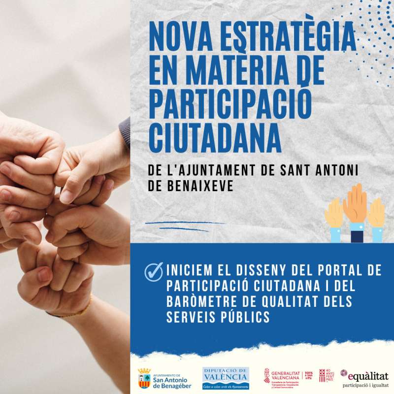 Nova estratègia de Participació Ciutadana en San Antonio de Benagéber / EPDA