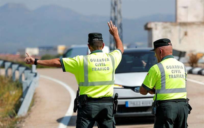 La Guardia Civil tiene las competencias de tráfico en España. /EPDA