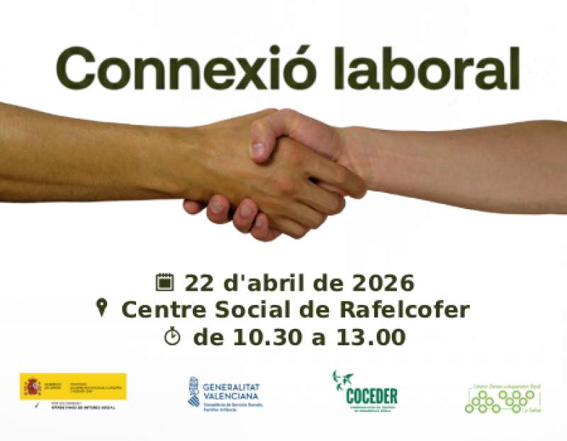 Cartell del I F�rum dOcupaci� Connexi� Laboral de la Safor.  EPDA