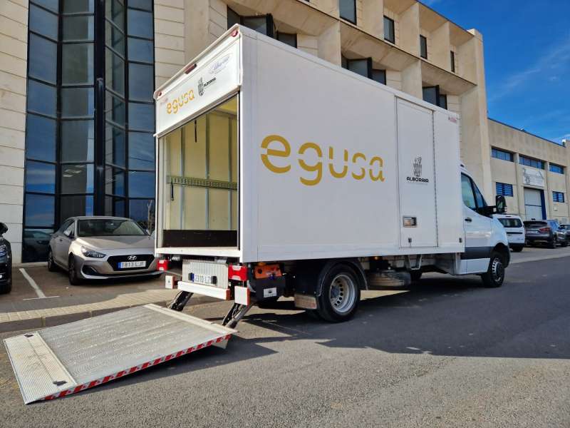 Uno de los camiones de EGUSA. EPDA