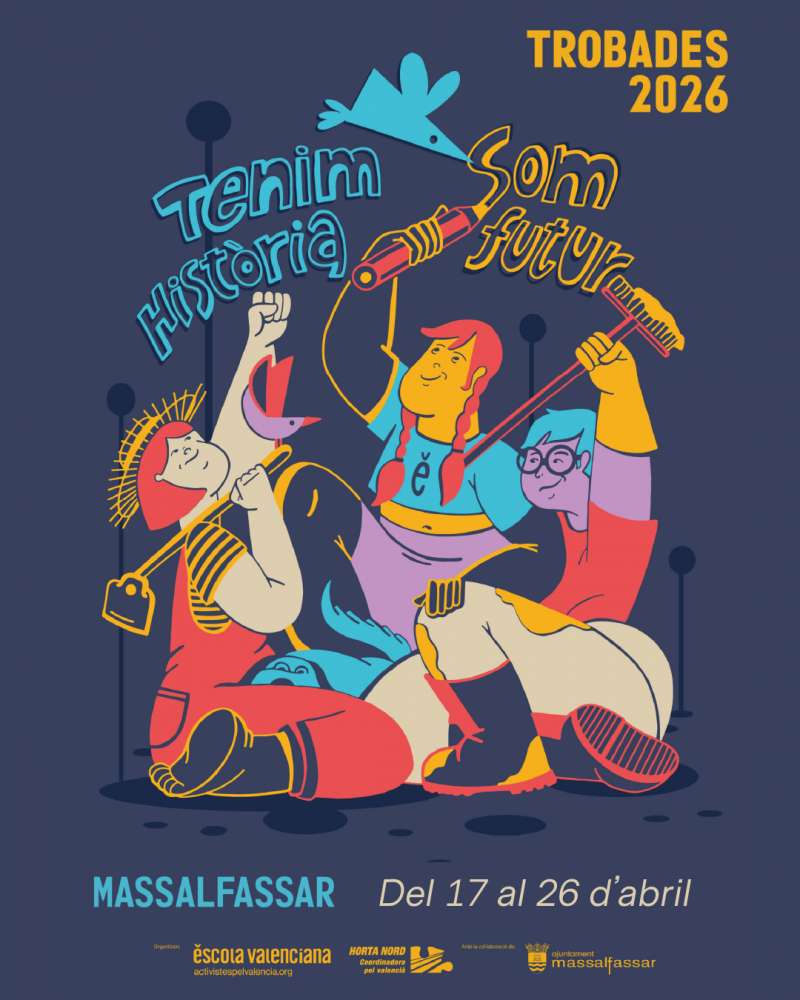 Cartell de la Trobada d?Escoles en Valenci� de l?Horta Nord.EPDA