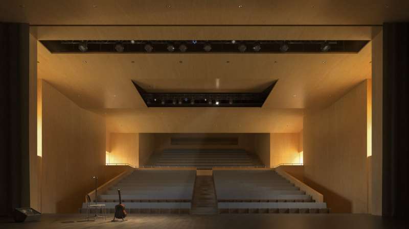 Vista del futur auditori EPDA