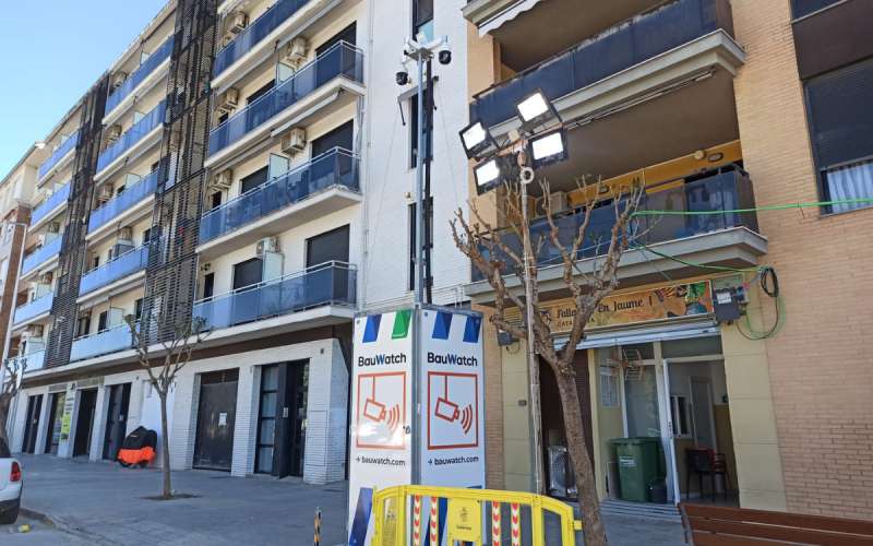 C�meres de seguretat instal�lades.EPDA