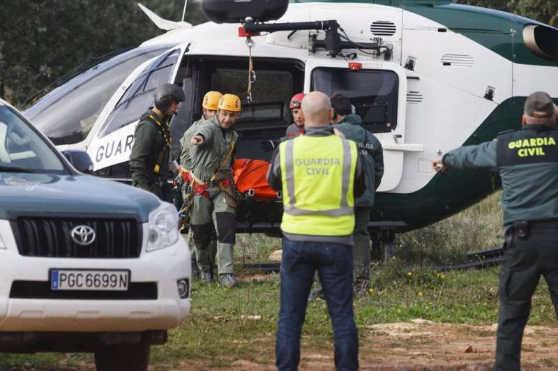 Helicóptero de rescate. EFE/Archivo
