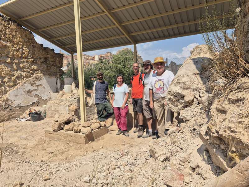 Excavación en Castielfabib. /ARAE Patrimonio