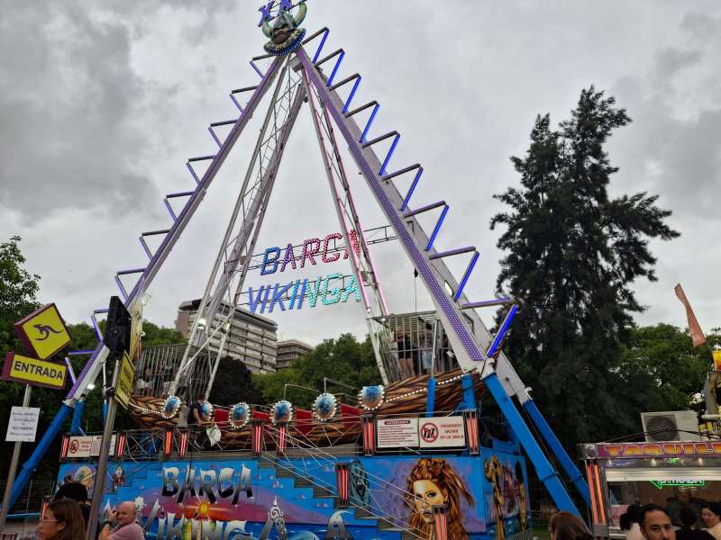  La feria es un espacio para pasar un buen rato en familia.