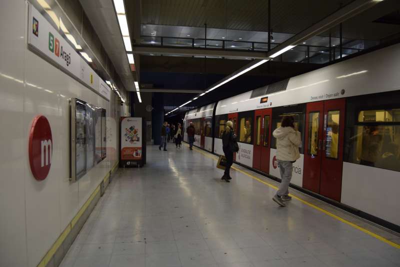 Foto de archivo de la estacin de Arag. EPDA