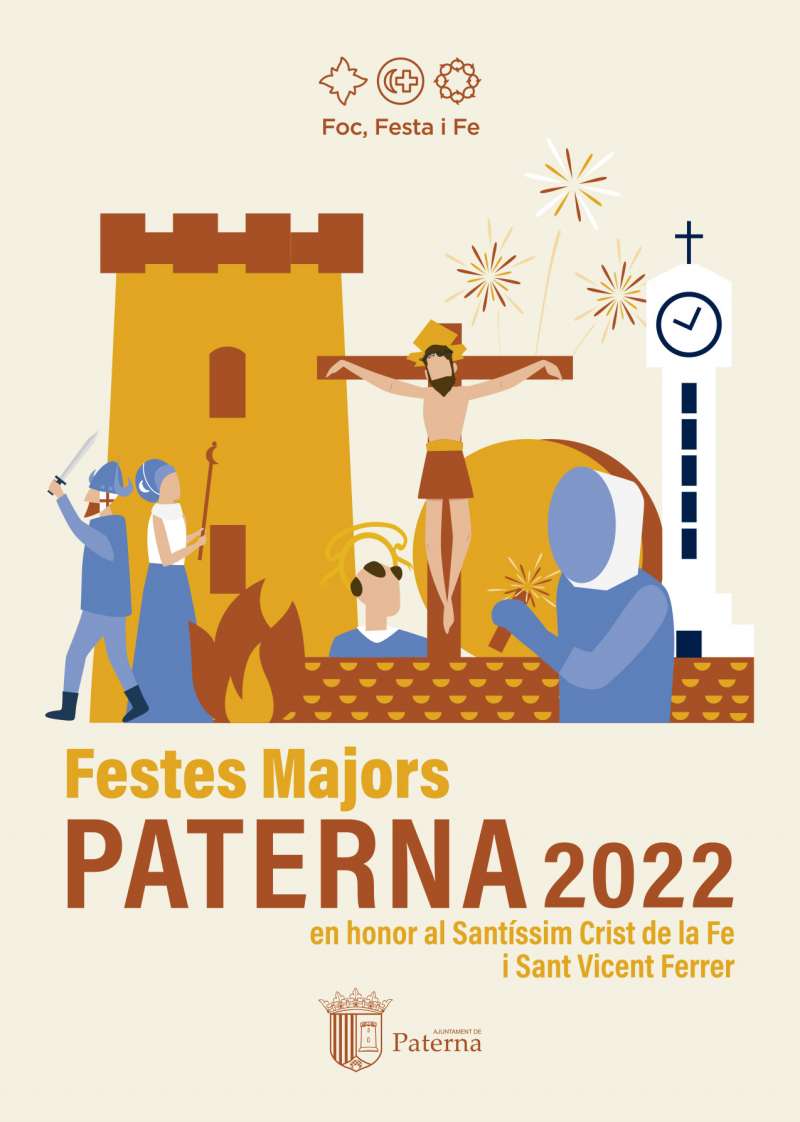 Portada Festes Majors de Paterna de 2022./EPDA