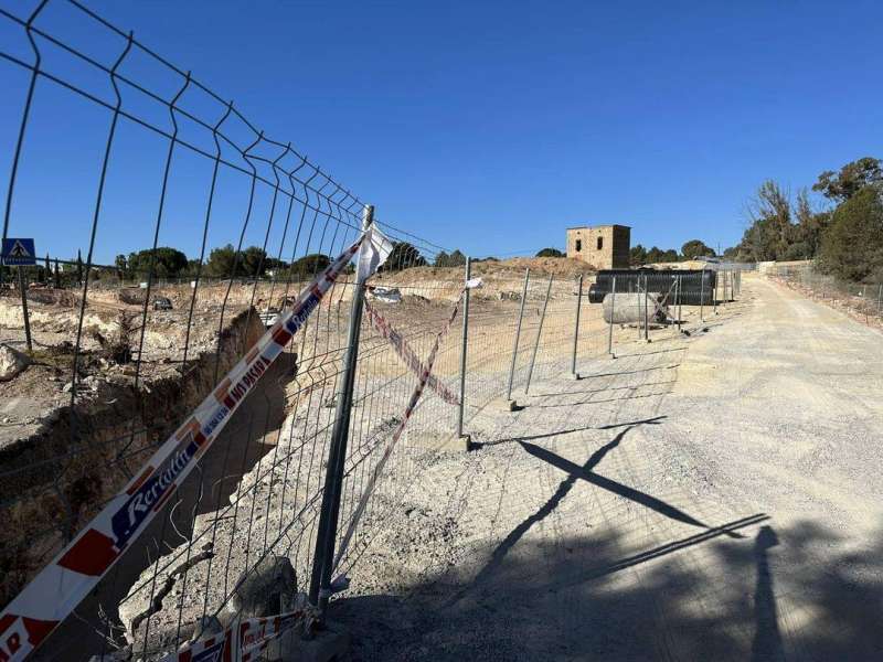 Las obras sobre el terreno. EPDA