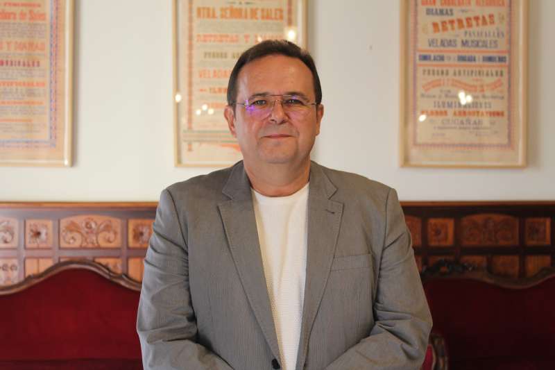 Dimas Vázquez, alcalde de Sueca./ LAURA FLORENTINO