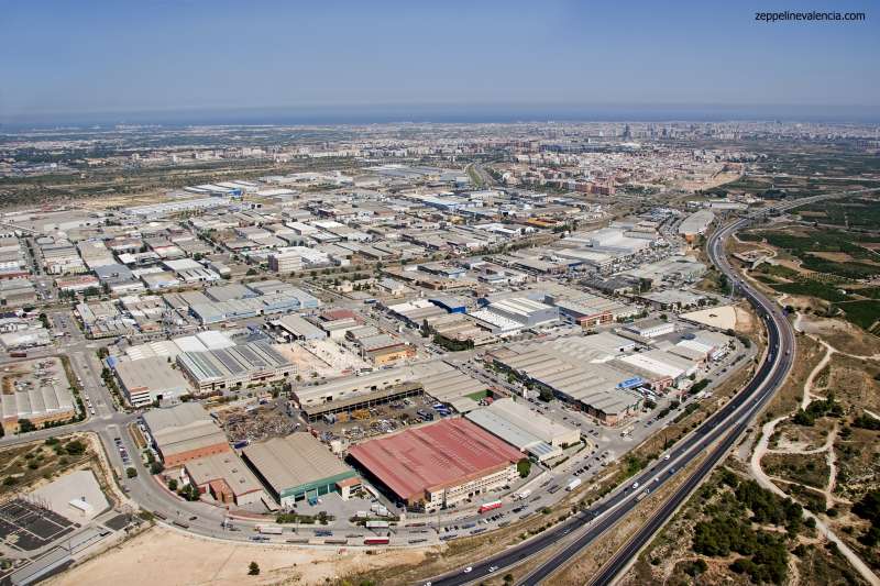 Imagen aérea de Fuente del Jarro. EPDA