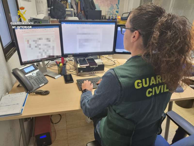 Operación de la Guardia Civil./EPDA