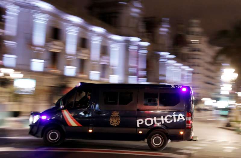 Imagen de archivo de un furgón de la Policía Nacional. /EFE /Biel Aliño