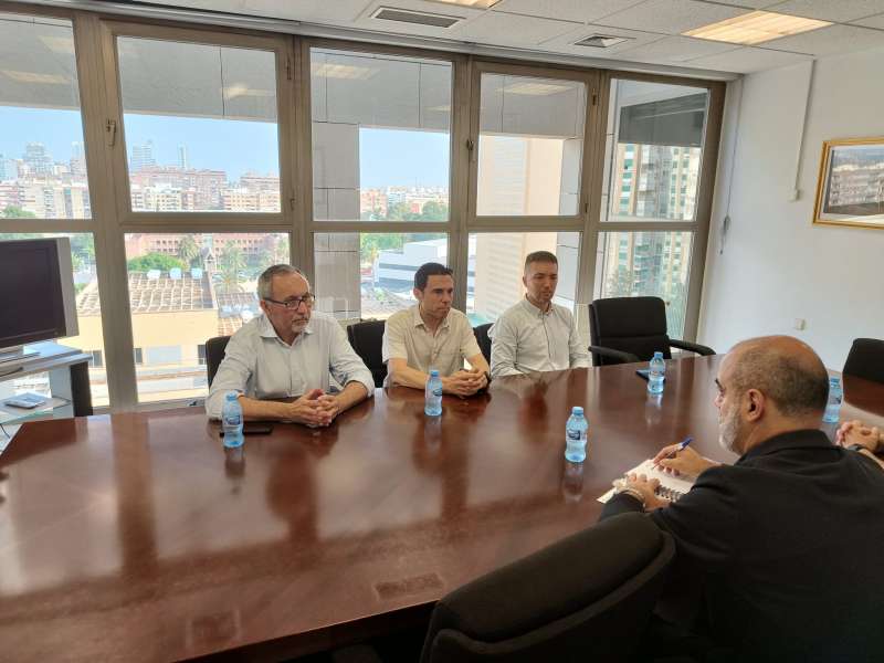 Reuni en la subdelegaci del Govern. EPDA