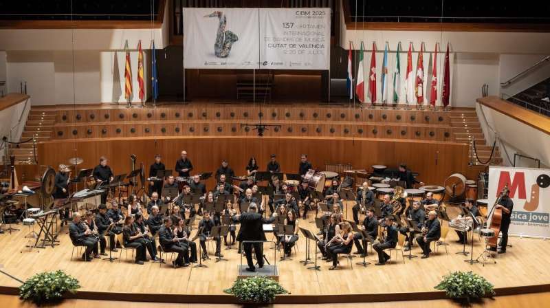 Banda Msica Jove en el CIBM 2025.  EPDA