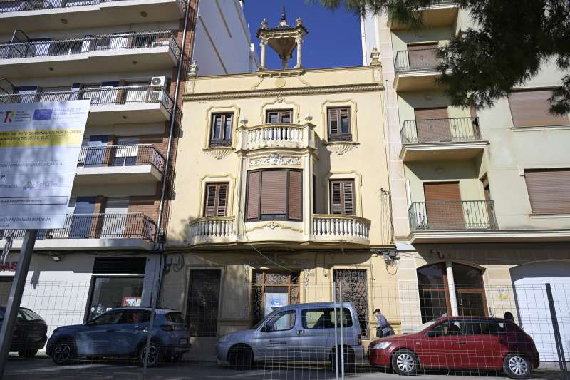 Ledifici en q�esti� del carrer Sant Jordi.EPDA