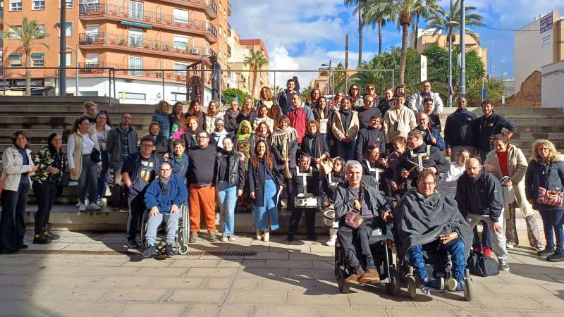 Celebracin de la Jornada del Da Internacional de las personas con diversidad funcional en Paterna.  EPDA