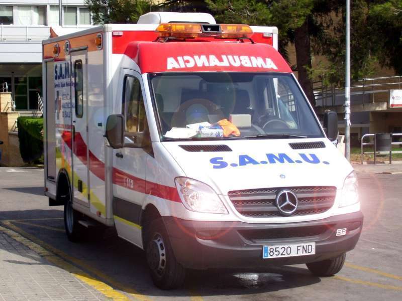 Imagen de archivo de una ambulancia. EPDA