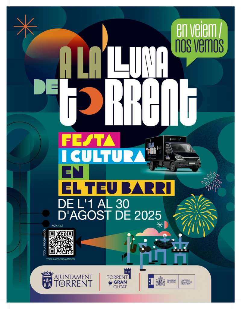 Cartell II Edici A la Lluna de Torrent  Foto: Ajuntament de Torrent 