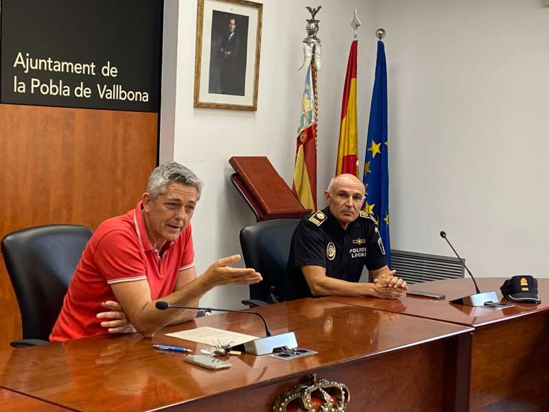 El alcalde de la Pobla de Vallbona, Josep Vicent Garcia i Tamarit, en una imagen de archivo. /EPDA