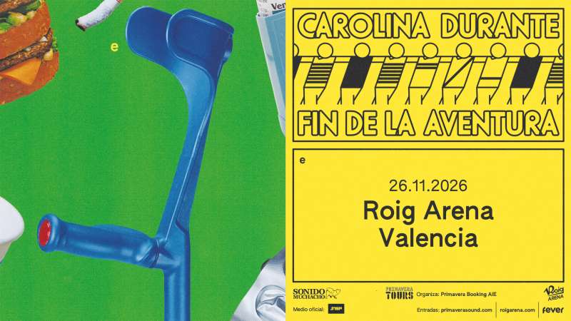 Cartel de la banda Carolina Durante EPDA