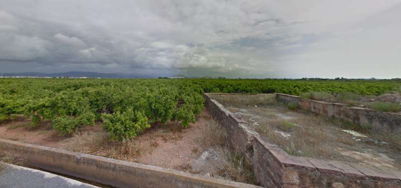 Terrenos en el trmino municipal de Sagunt.  Foto: Google Maps