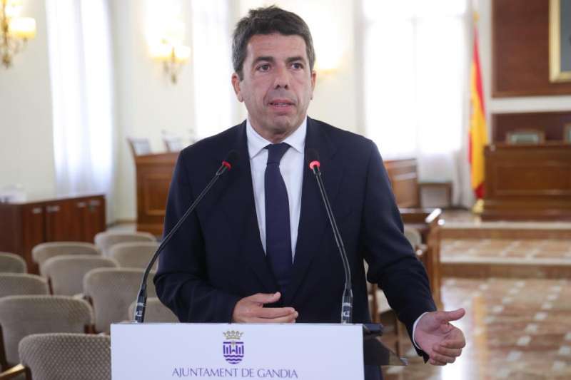 El president de la Generalitat, Carlo Mazn. EPDA