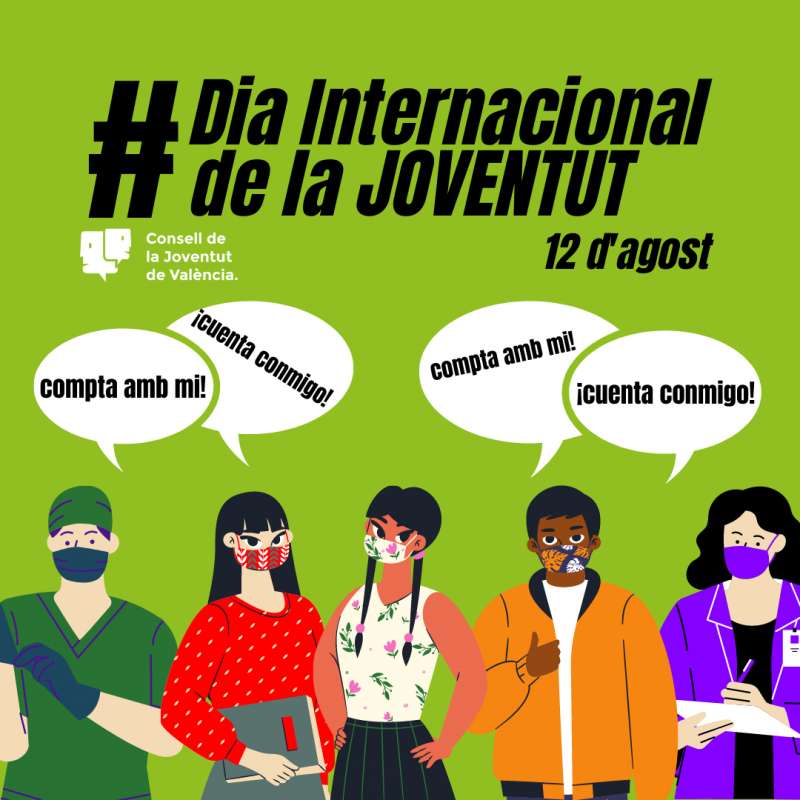 Dia Internacional de la Joventut 2020. CJV../EPDA
 Dia Internacional de la Joventut 2020. CJV../EPDA