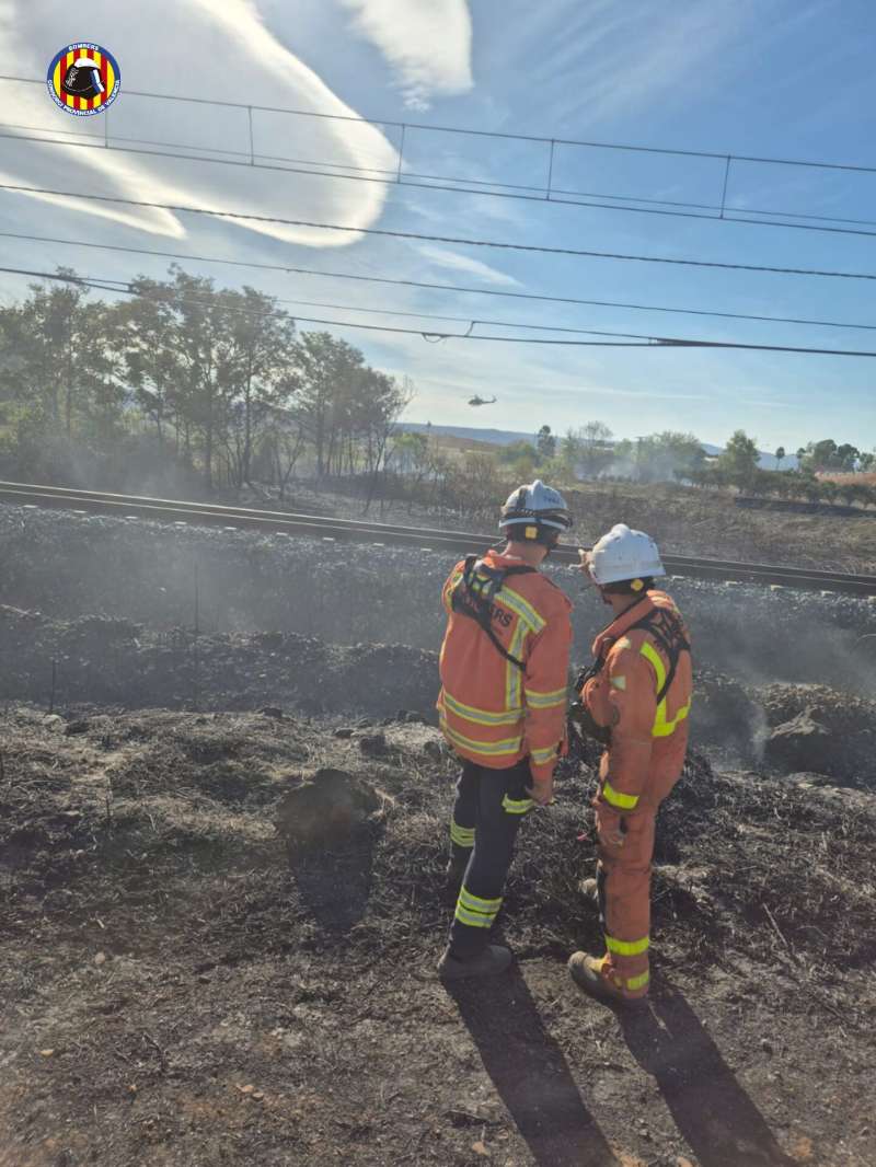 Incendio en Massalavs.EPDA