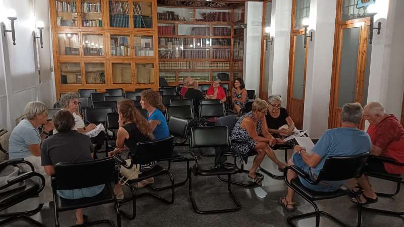 Una activitat del programa.  EPDA