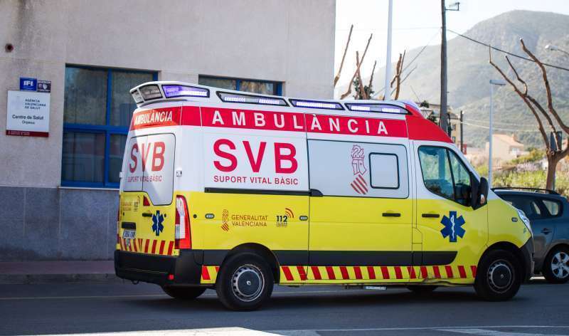 Una ambulancia en una imagen de recurso.  EPDA