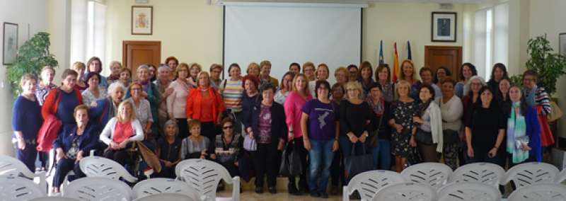 Participantes en el encuentro de mujeres. EPDA