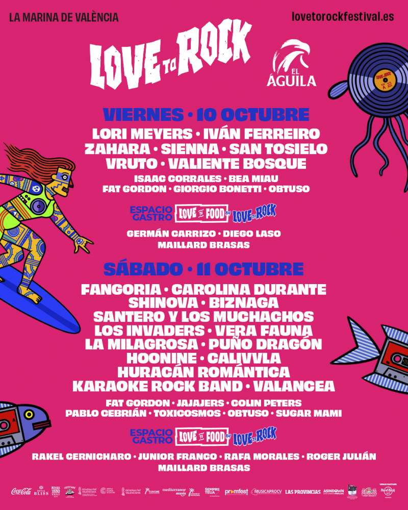 Cartel de la sexta edicin del festival Love to Rock.  EPDA 