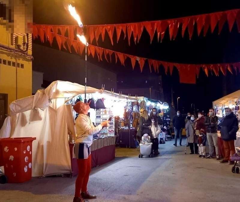 Mercado navideño de Utiel./EPDA