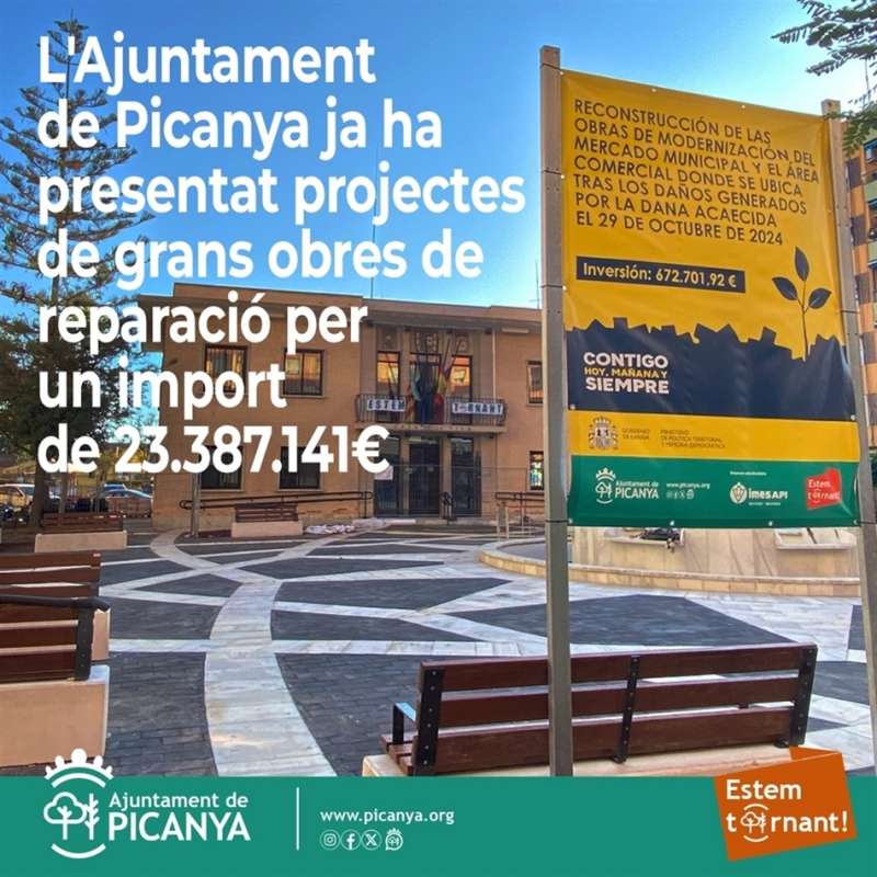 LAjuntament ha presentat els projectes per a la reconstrucci. EPDA