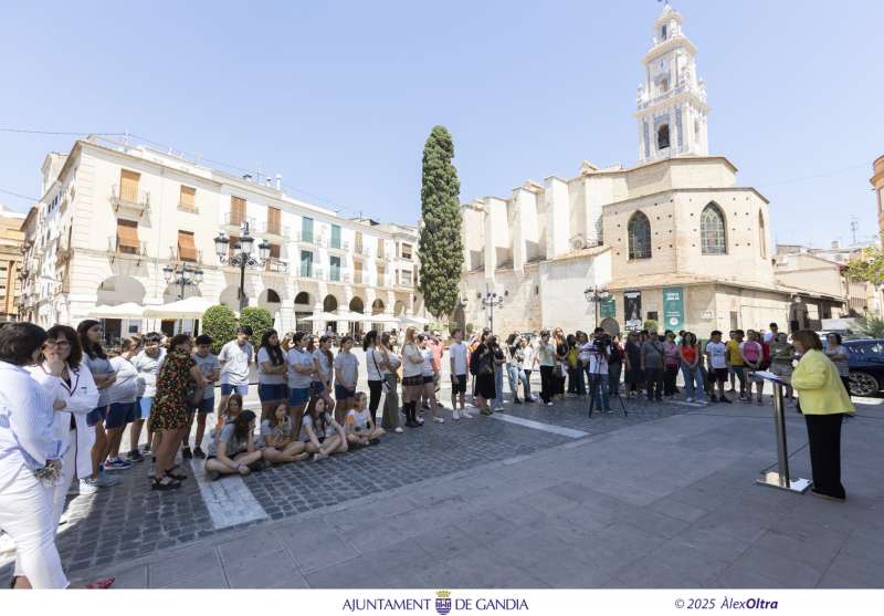 Gandia celebra el Dia Mundial Sense Tabac.  A. G. 