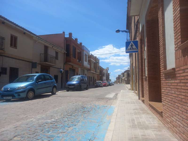 El carrer de Sant Isidre. EPDA