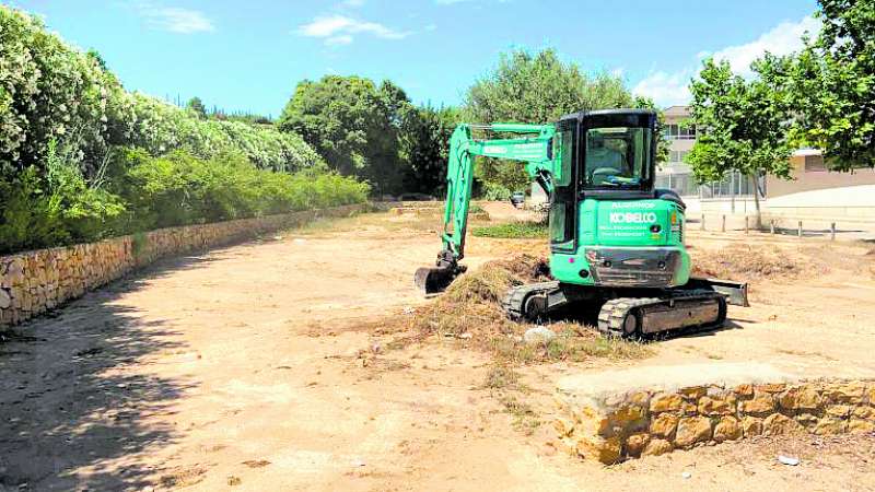 Chiva inicia las obras de renovación en el Parque de la Juventud