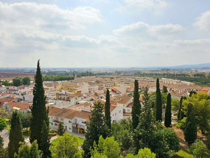 Vista del municipio de Loriguilla. EPDA